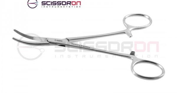 Kelly Hemostatic Artery Forceps Curved Jaws